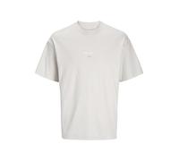 JACK & JONES Camiseta 'JJEURBAN EDGE STUDIO' gris claro / negro / blanco XL gris claro / negro / blanco