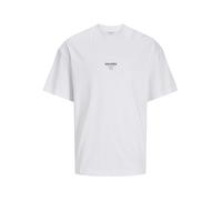 JACK & JONES Camiseta 'JJEURBAN EDGE STUDIO' negro / blanco L negro / blanco