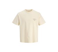 JACK & JONES Camiseta 'JORMontauk' azul oscuro / rosa / negro / offwhite XS azul oscuro / rosa / negro / offwhite