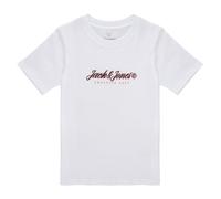 Jack & Jones Camiseta JORMONTAUK TYPE FRONT TEE in Blanco 15 ans