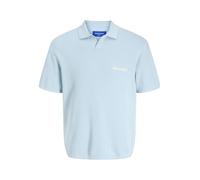 JACK & JONES Camiseta 'JORNORREBRO' azul claro / blanco S azul claro / blanco