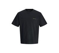 JACK & JONES Camiseta 'JORPAROS EASTER' verde claro / negro M verde claro / negro