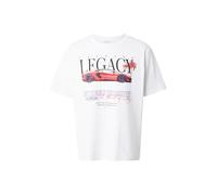 JACK & JONES Camiseta 'JORPHOTO CUT-OUT' lila / rojo fuego / negro / blanco L lila / rojo fuego / negro / blanco