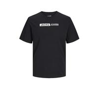 JACK & JONES Jjecorp Logo tee SS O-n Noos Pls Camiseta, Negro/Estampado: Play 5, 5XL para Hombre