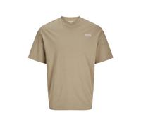 Jack & Jones Camiseta para Hombre Jjeames SS Crew Neck, Coriandro, M