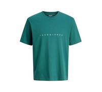 JACK & JONES Camiseta para Hombre Jjestar JJ tee SS Noos, Atlantic Deep, XS