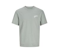 Jack & Jones Camiseta para Hombre Jjzekiel SS Crew Neck, Iceberg Green, L