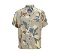 JACK & JONES Camiseta para Hombre Jorluke Varenna AOP SS, Silver Sage, S