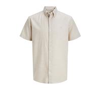 JACK & JONES Camiseta para Hombre Jprblusummer Shield S/S, White Pepper, 6XL