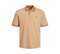 JACK & JONES Camiseta para Hombre Monocolor Polo, Pepita, XS