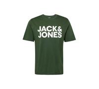JACK & JONES Camiseta pino / blanco M pino / blanco
