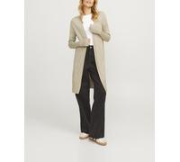 Jack & Jones Cárdigan largo de punto fino de mujer. Marrón claro 36/S