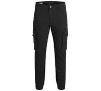 JACK & JONES Cargo Trousers Slim Fit Cargo Trousers Black 30 32 Black