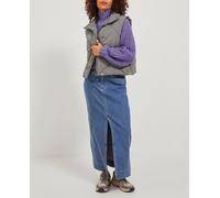 Jack & Jones Chaleco acolchado corto de mujer. Marrón claro 40 (L)