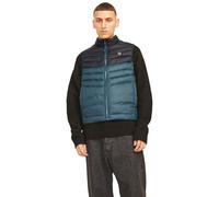 JACK & JONES Chaleco acolchado Jjesprint Noos para hombre, Bosque mágico/detalle: bloqueo negro, M