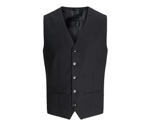 JACK & JONES chaleco masculino clásico, Negro, 54