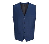 JACK JONES Jprsolaris Noos Waistcoat Chaleco de Traje, Azul Medieval, 48 para Hombre