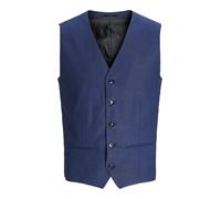 JACK JONES Jprsolaris Noos Waistcoat Chaleco de Traje, Azul Medieval, 48 para Hombre