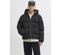 JACK & JONES Chaqueta acolchada con capucha. Color Negro