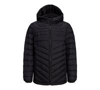 JACK & JONES Chaqueta acolchada con capucha Hero para niños, blanco crema, 16 años