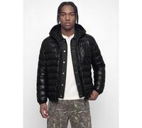JACK & JONES Chaqueta brillante con capucha. Color Negro