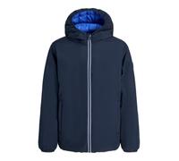 JACK & JONES Chaqueta | Corte regular fit, Liso, Manga larga, Largo medio, Outdoor, Proceso suave a una temperatura máxima de 30°C