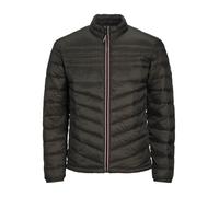 JACK & JONES Chaqueta de buffer para hombre Plus Size Chaqueta amortiguadora, Rosin/Detail:contrast Zip, XL