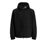 JACK & JONES Chaqueta de entretiempo 'JCOUnion' negro / blanco XXL negro / blanco
