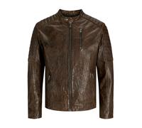 JACK & JONES Chaqueta de entretiempo 'Richard' marrón oscuro M marrón oscuro