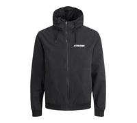 JACK & JONES Jjerush Hood Bomber Noos Pls Chaqueta, Negro, 4XL Hombres
