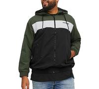 JACK & JONES Chaqueta de hombre Plus Size Cazadora, Forest Night., 4XL
