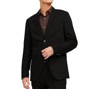 JACK & JONES Chaqueta JPRFRANCO Super Slim Fit para hombre, de un solo pecho, negra