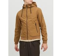 Jack & Jones Chaqueta ligera softshell de hombre. Marrón M