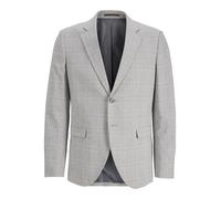 JACK & JONES Chaqueta saco gris plateado / blanco 46 gris plateado / blanco