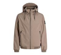 Jack & Jones Chaqueta softshell para hombre, Halcón, L