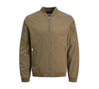 JACK & JONES Chaquetón Bomber Ligero para Hombre Estilo Universitario básico sin Capucha JJERUSH, Color:Verde-2, Talla de Chaqueta:XL