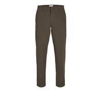JACK & JONES Chino Trousers Tapered Fit Chino Trousers | Corte tapered fit, Liso, Corte full leg, Casual, Proceso suave a una temperatura máxima de 40°C