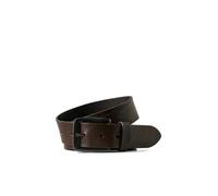 JACK & JONES NOS Jacvictor Leather Belt Noos, Cinturón Hombre, Marrón (Black Coffee Black Coffee), 110 (Talla del fabricante: 95)