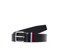 JACK & JONES Cinturón 'Espo' navy / rojo / negro / blanco 80 navy / rojo / negro / blanco