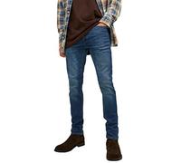 JACK & JONES Corte Ajustado para Hombre, Vaquero Azul., 30W/32L
