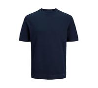 JACK & JONES Crew Neck Jprbluriley Knit Cuello Redondo SS, Capitán del Cielo, L para Hombre