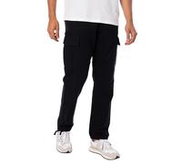 Jack & Jones de los hombres Kane Barkley Pantalones Cargo Sueltos, Negro