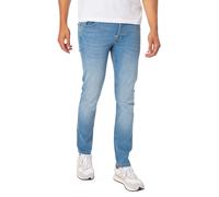 Jack & Jones de los hombres Vaqueros ajustados Glenn Original 330, Azul