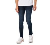 Jack & Jones de los hombres Vaqueros pitillo Liam Original 004, Azul