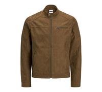 JACK & JONES Faux Suede Jacket Faux Suede Jacket Cognac XL Cognac XL