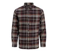 JACK & JONES Flannel Shirt LS Jjjames-Camiseta de Franela, Delicioso, S Hombres