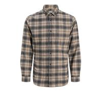 JACK & JONES Flannel Shirt LS Jjjames-Camiseta de Franela, Vajilla, S Hombres
