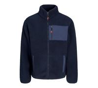 JACK & JONES Fleece Jacket Jjthatcher-Chaqueta de Forro Polar, Sky Captain, L Hombres