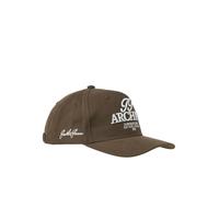 JACK & JONES Gorra de béisbol para Hombre con Bordado de Logo, Cierre Ajustable., Color:Marrón, Talla:One Size
