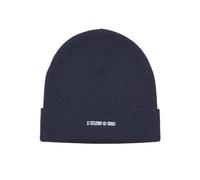 JACK & JONES Gorro de Punto Jacbottle para Hombre, Azul Marino, Talla única
